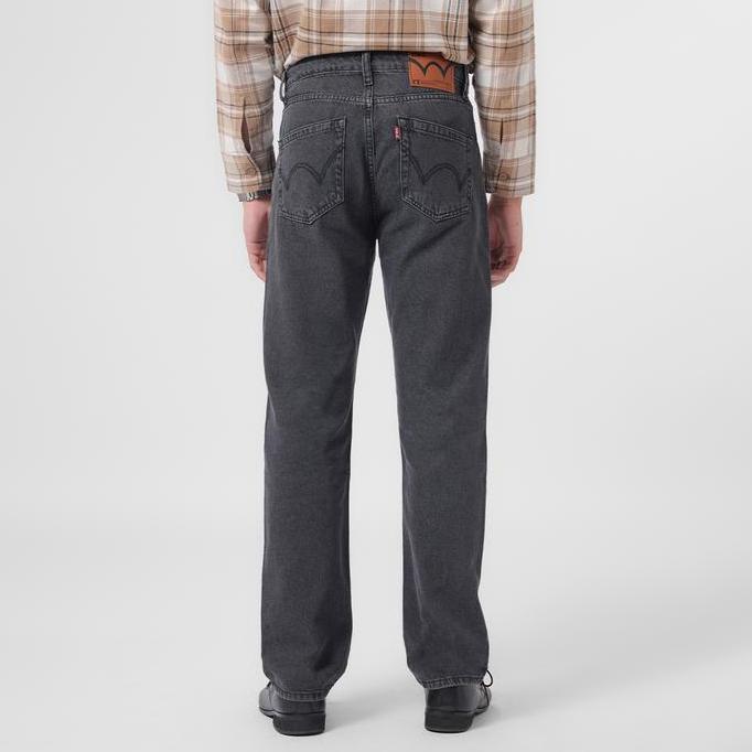 EDWIN JEANS - Celana Panjang Denim Pria Reguler Fit Twill Jeans 801 COAL Collection Celana Jeans Str