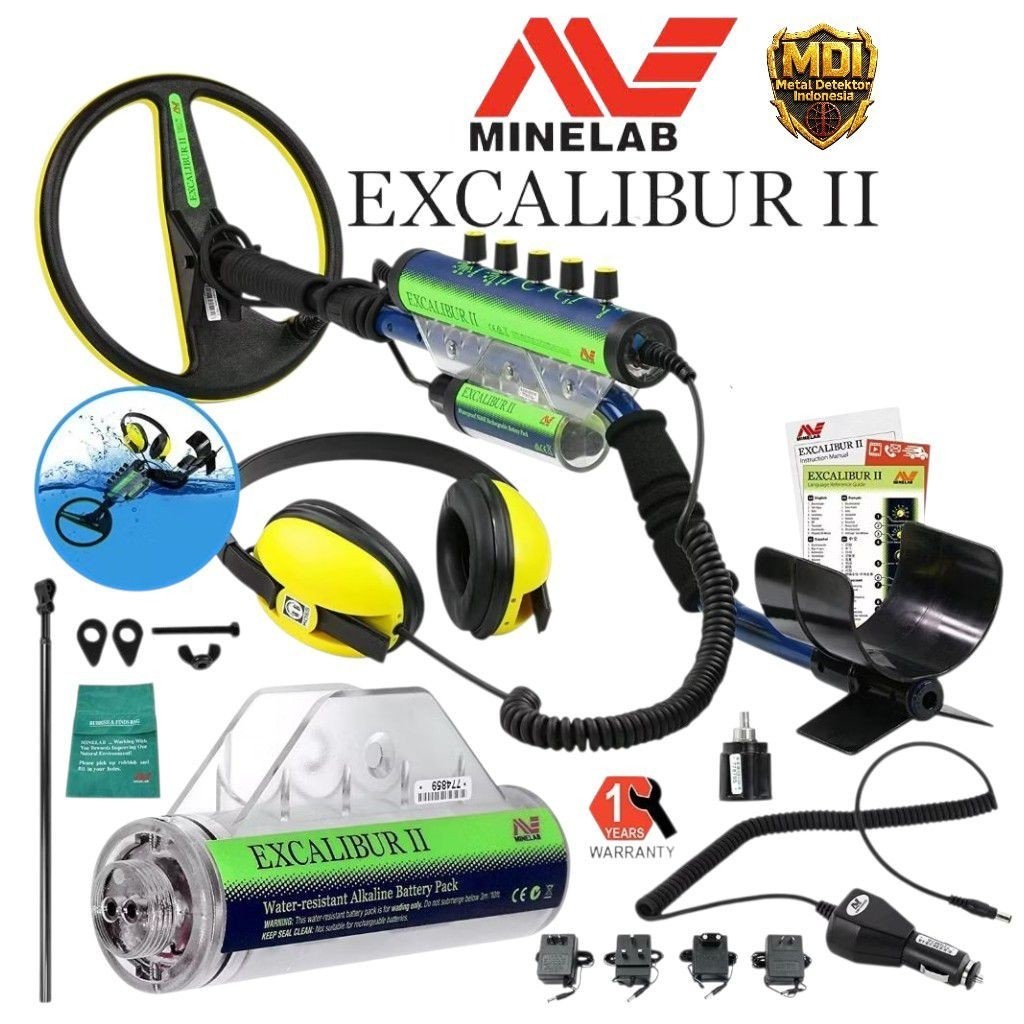 EXCALIBUR II Detektor Emas