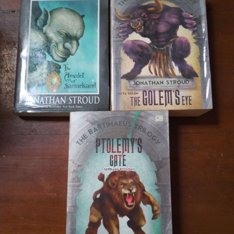 Novel preloved original the Bartimaeus trilogy