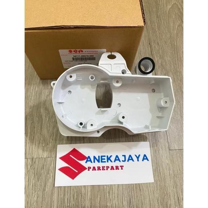 COVER CASE SPIDO METER SPEEDOMETER ATAS BAWAH SATRIA FU 150 FACELIFT AWAL 2014 ASLI ORIGINAL SUZUKI 