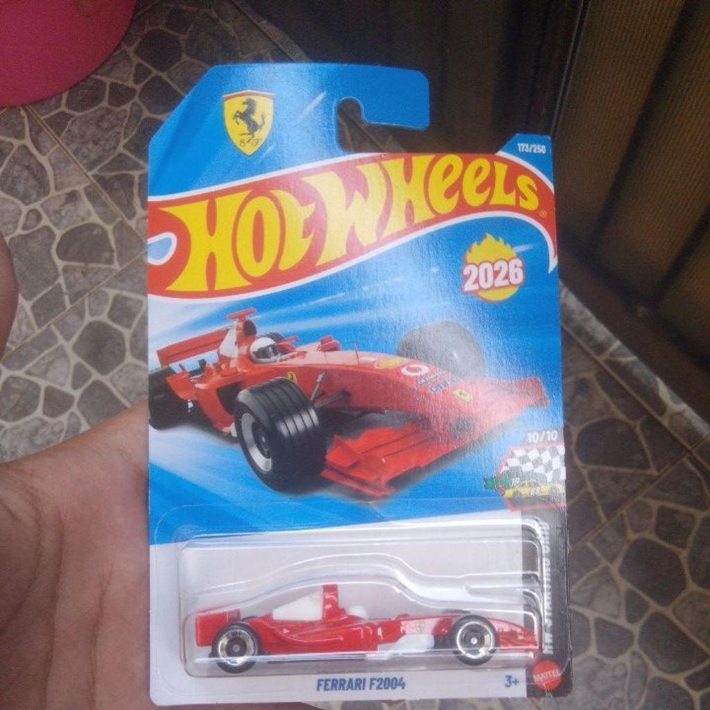 hotwheels ferrari f2004 reguler