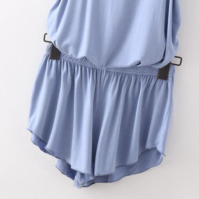Lingling- Ms Baju Tidur Nita Set Tanktop Hotpants Setelan Piyama Jumbo B Size Kamisol Tengtop Model 