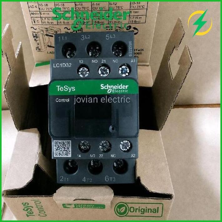 Kontaktor Contactor Schneider Lc1D32B7 Lc1D32 B7  24Vac 50A 3P Lc1D 32B7 High Quality