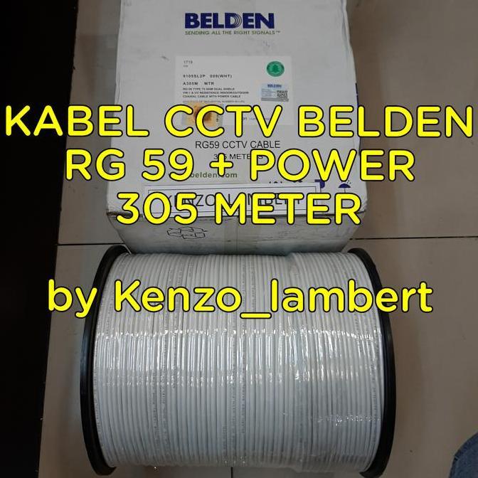 Inti- Kabel Cctv Rg59 Belden / Belden Cctv / Rg 59