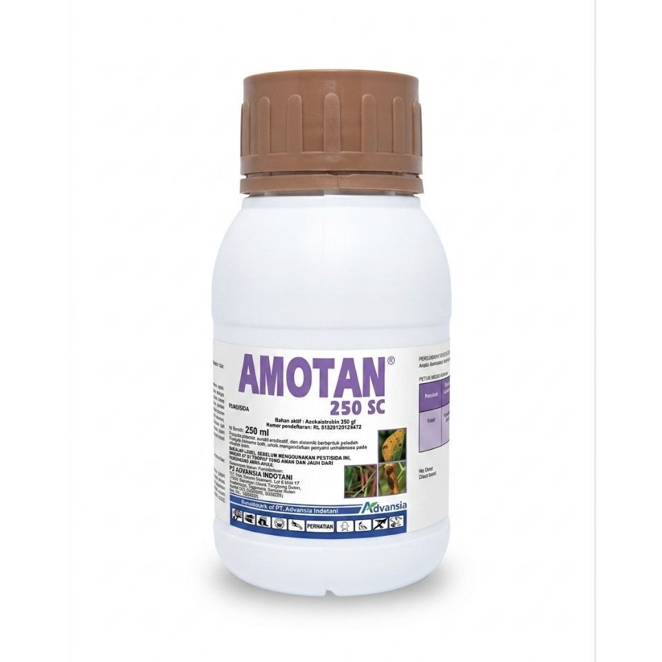 Amotan 250 SC 250 ml - Fungisida Sistemik Bahan Aktif Azoksistrobin
