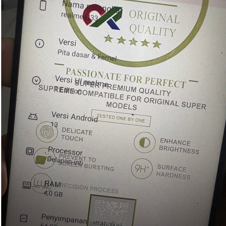 Mesin Realme c33 normal 4/64
