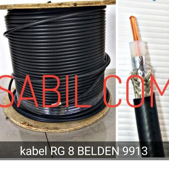 KABEL BELDEN RG8 9913 USA 50 OHM KABEL BELDEN 9913 RG8 USA MURAH