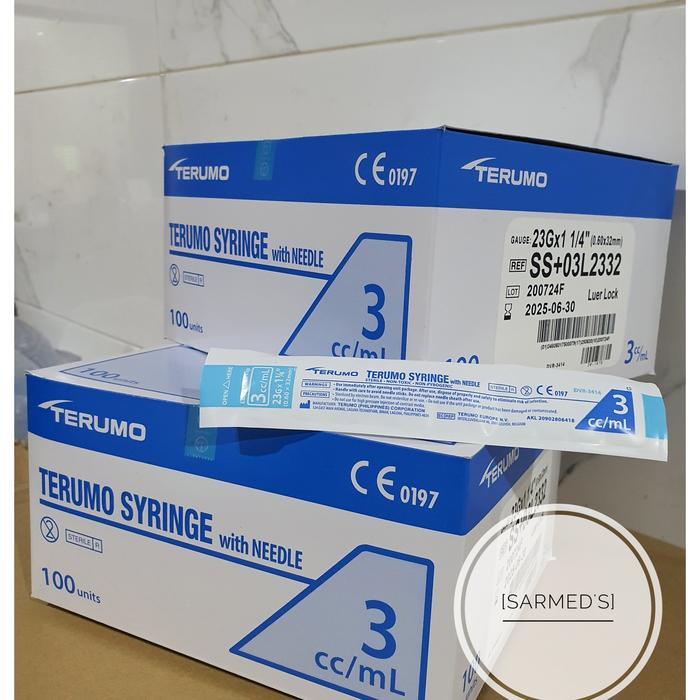 Spuit 3CC Terumo/ Syringe 3Ml Terumo
