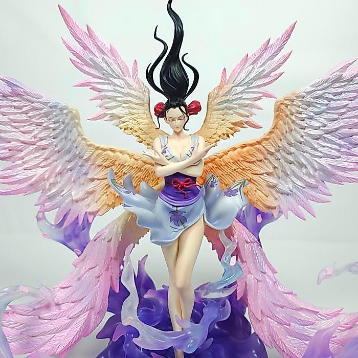 TERBARU Nico Robin JT Seraphim Six wings 33cm One Piece Action Figure PVC D-ZMA179