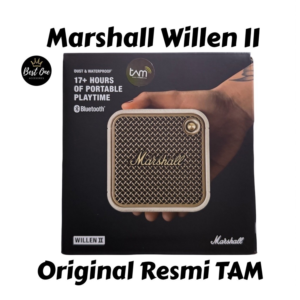 Marshall willen II Speaker Portabel Original Resmi TAM