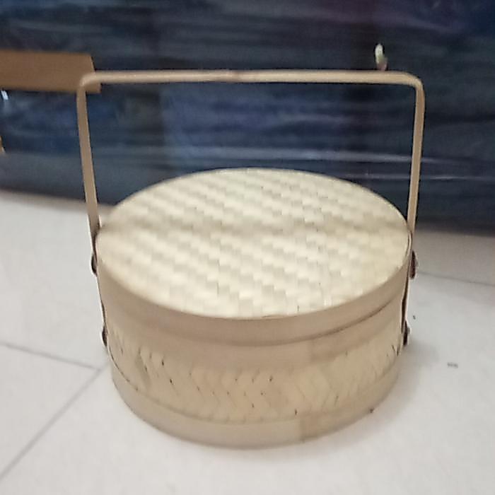 Sokase Rantang Bambu 30Cm Hampers Keranjang