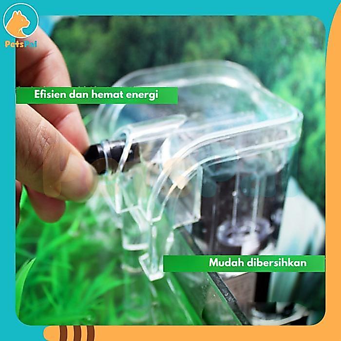 Filter Air Akuarium Jernih Air Terjun Filter Gantung Spons Penyaring Akuarium Filter Sponge