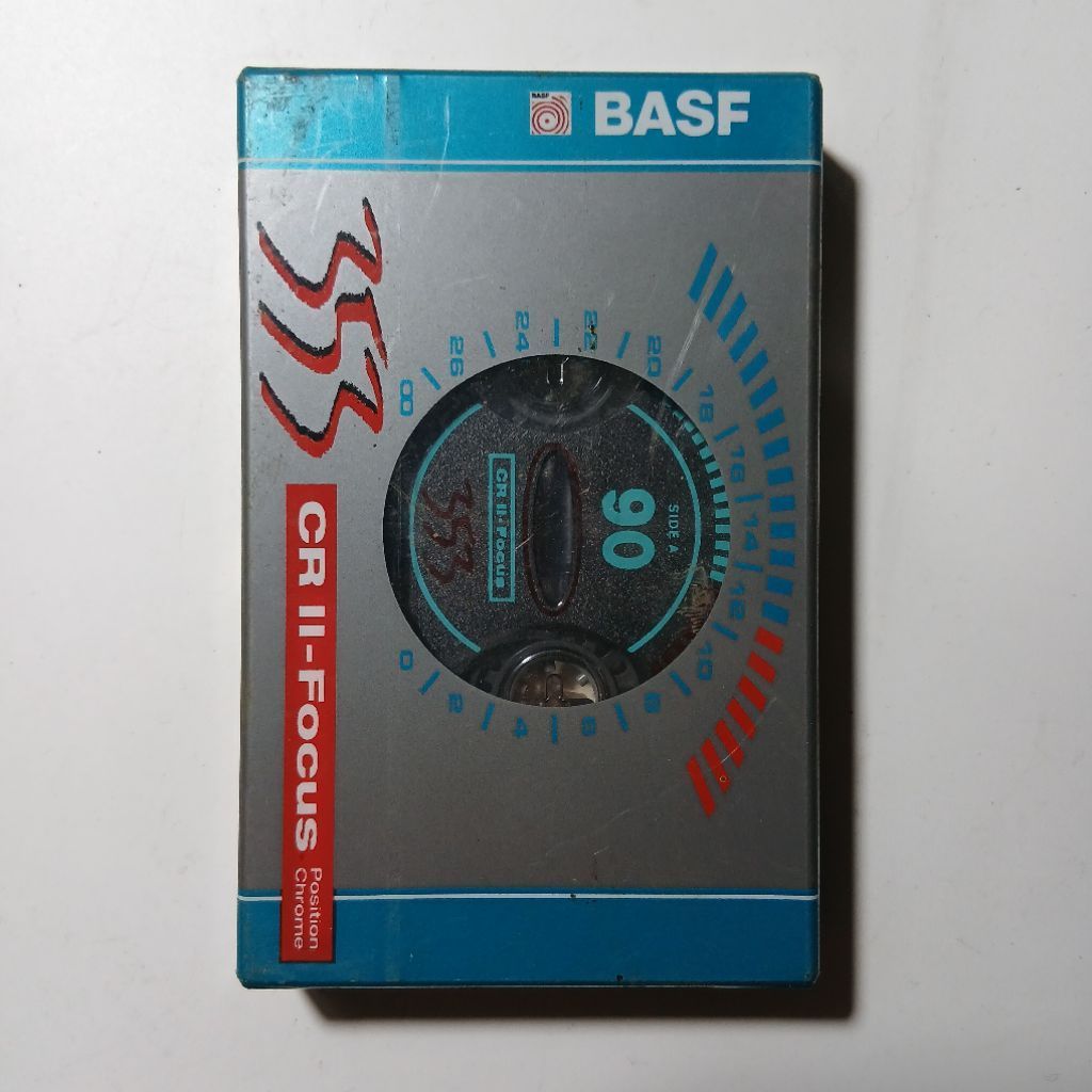 kaset pita audio kosong BASF CR II-Focus 90