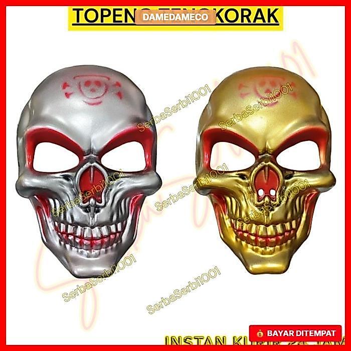 TOPENG TENGKORAK TOPENG SETAN TOPENG SERAM