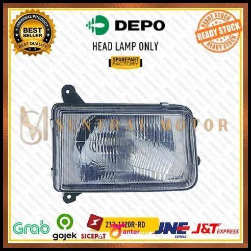 TERLARIS HEAD LAMP LAMPU DEPAN BESAR KANAN ISUZU PANTHER TBR54 TBR 54 DEPO