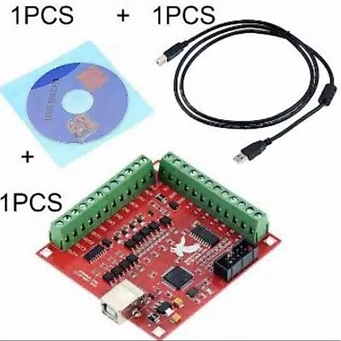 Bitsensor Mach3 Mach 3 Breakout 4 Axis Cnc Controller Usb 100 Khz Inte