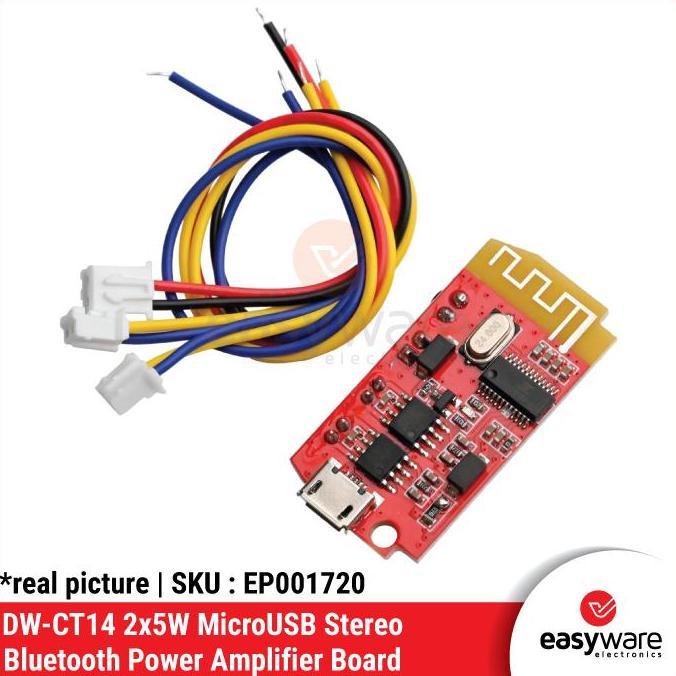 MODUL AMPLIFIER BLUETOOTH 4.2 3.7-5V DC 5W MODULE