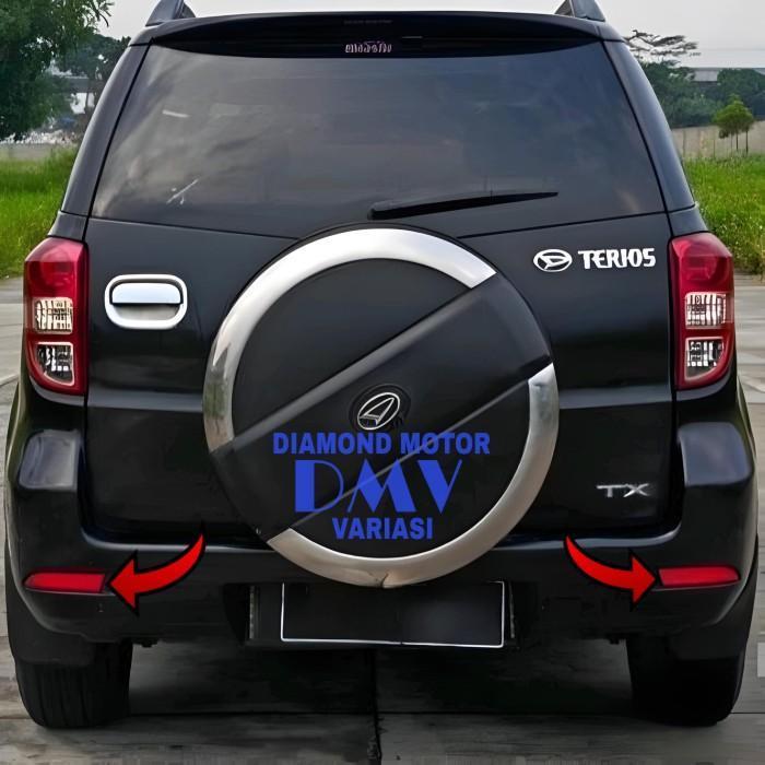 Mata Kucing Reflektor Lampu Led Bemper Belakang Rush Terios All New Avanza Xenia 2006 2010 2012 2015