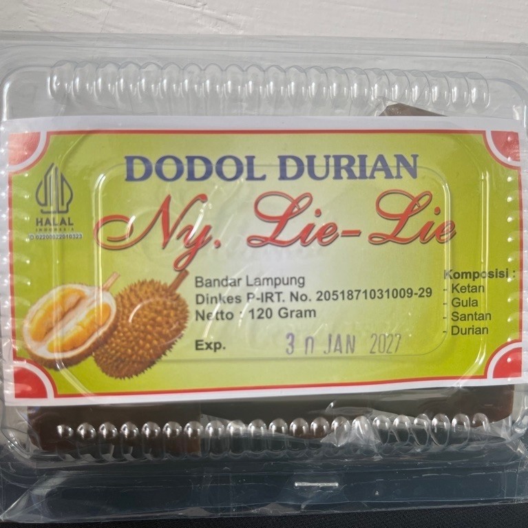 Dodol Duren Ny. Lie Lie