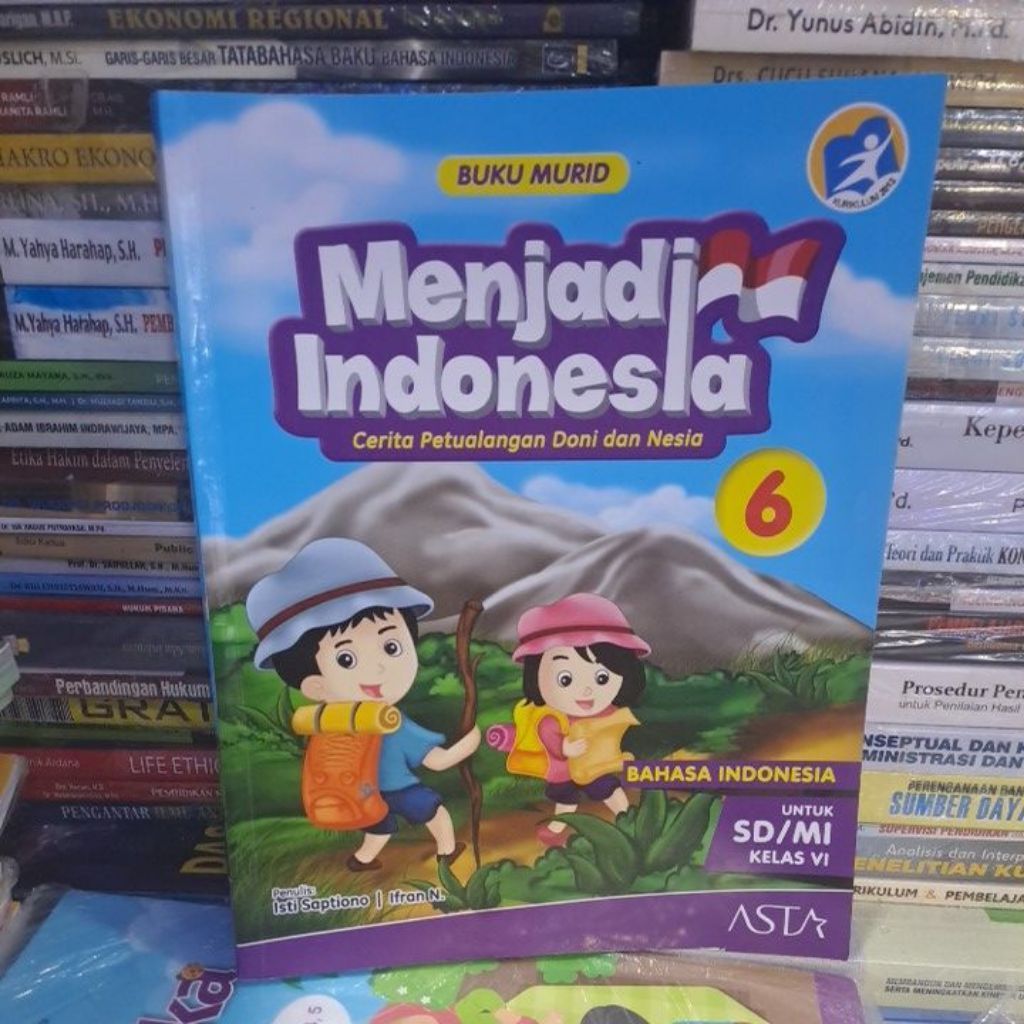 buku bekas original menjadi indonesia untuk sd kelas 6