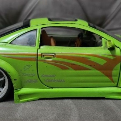 Diecast Kentoys 1:24 EXTREME TUNER Misubishi Eclipse