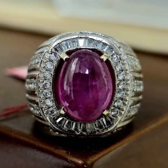 Natural Ruby Pinkish Red