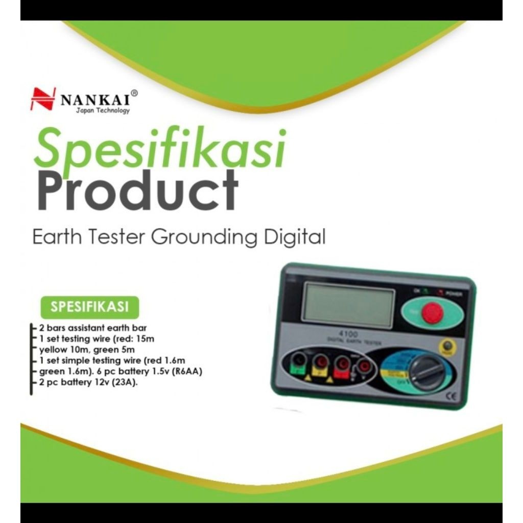 NANKAI GROUNDING TESTER