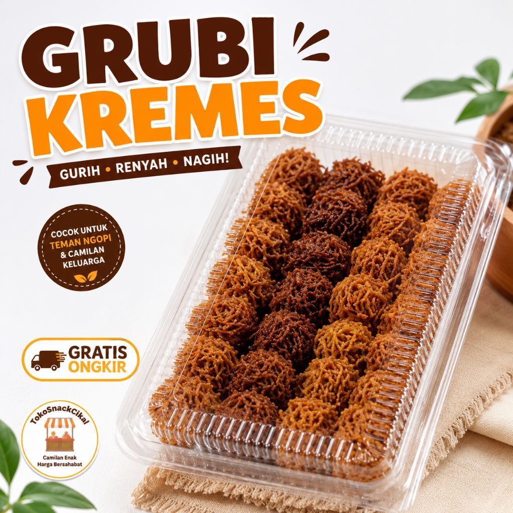 Kremes Grubi Ungu mix ubi ungu