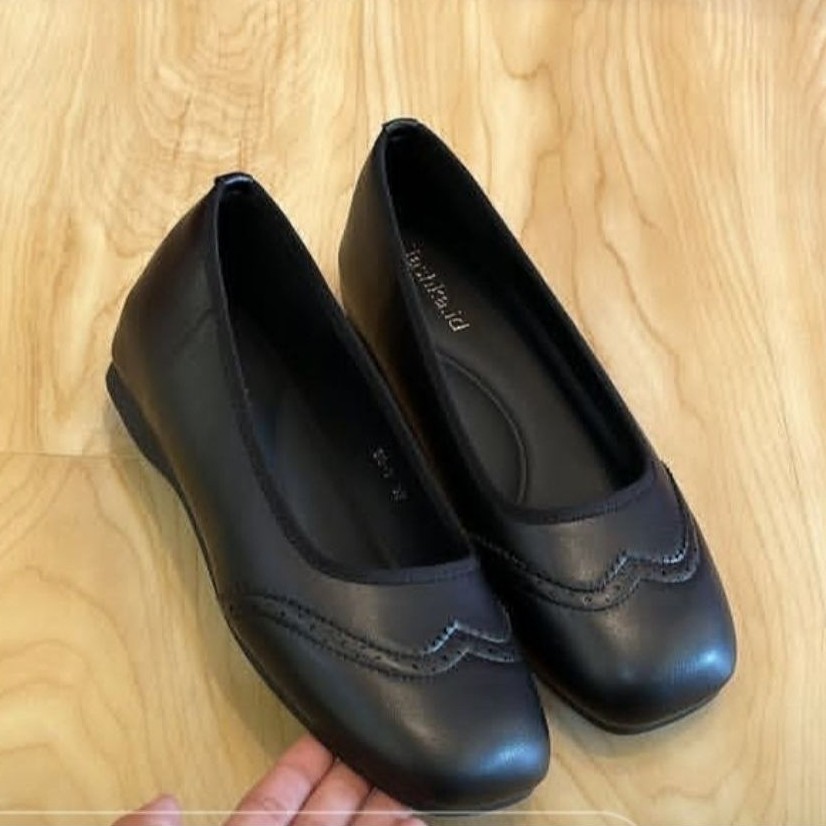 Flatshoes daily nb/sepatu sekolah import nb/sepatu kantor nb/flatshoes formal wanita nb