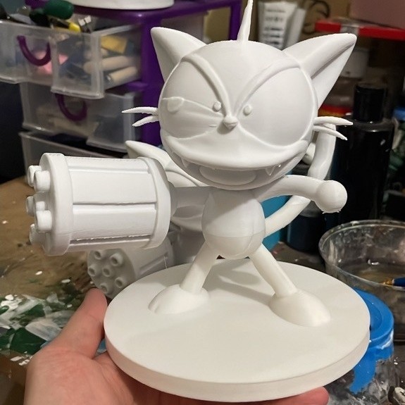cyborg kurochan 3d