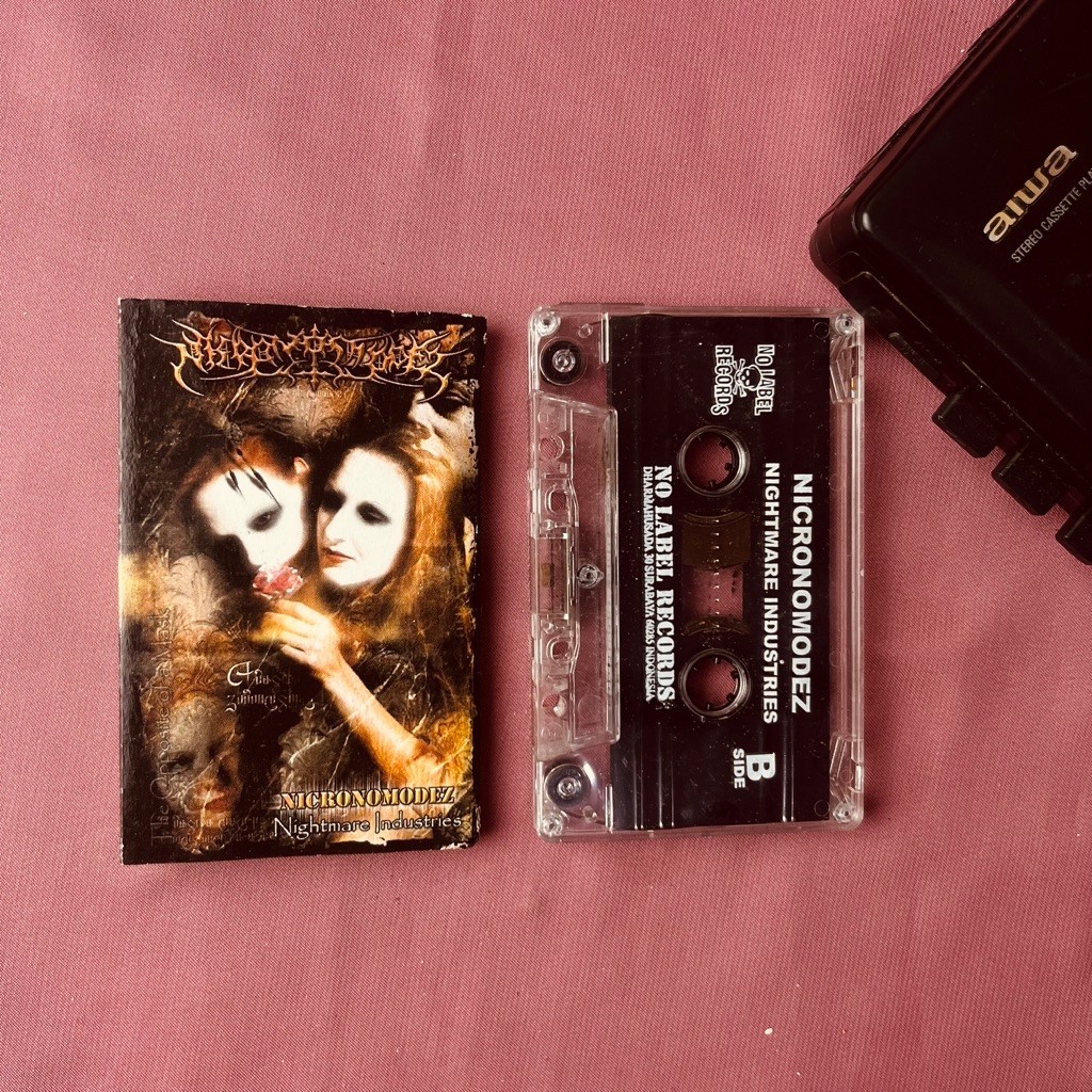 Kaset Pita Nicronomodez Nightmare Industries Black Metal Original