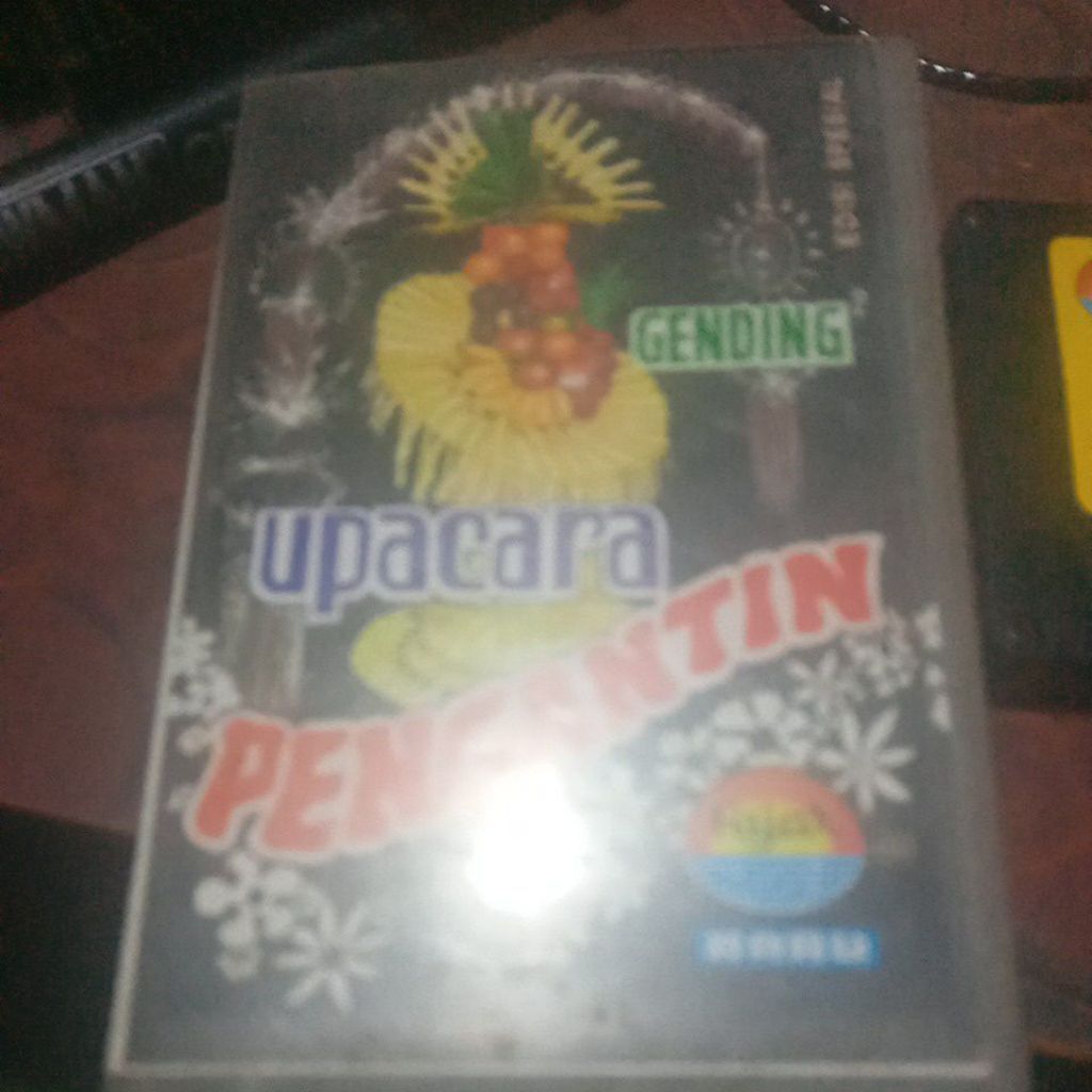 kaset pita GENDING2 UPACARA PENGANTIN T-418