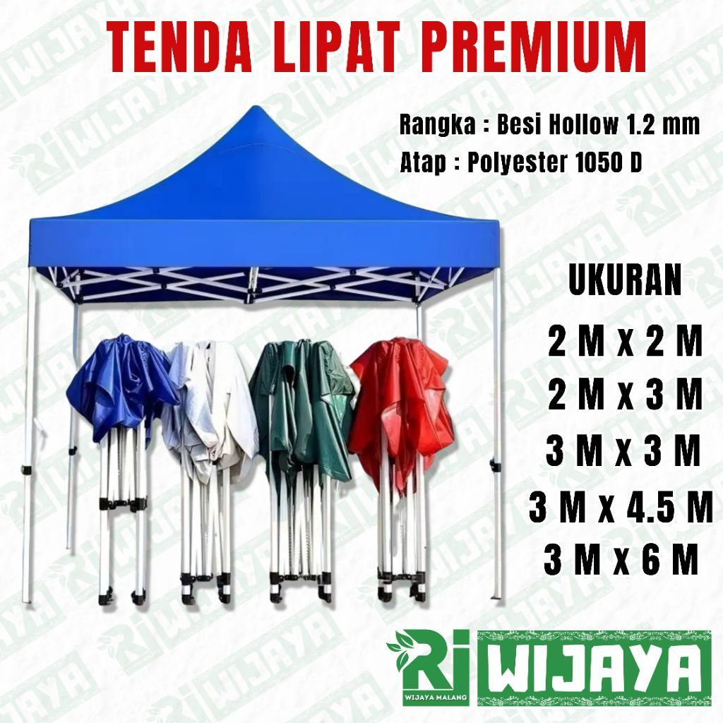 TENDA 3X3 / TENDA JUALAN / TENDA LIPAT / TENDA STAND / TENDA KERUCUT / TENDA MURAH / TENDA PORTABLE