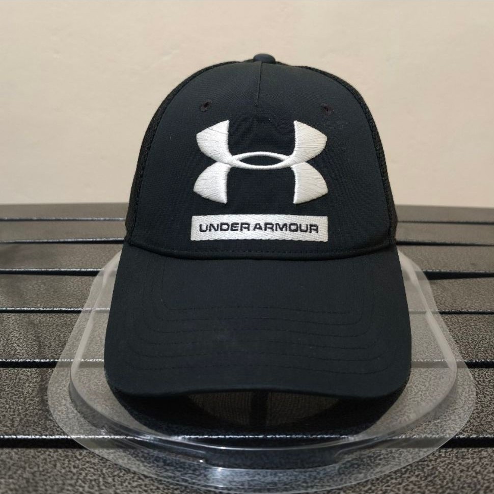 Topi Under Armour Training Trucker Cap Big Logo Original