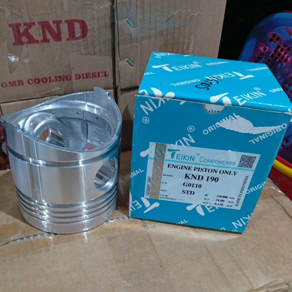 Piston KND 190 / Seher KND190 / Seker KND 190 Teikin / Engine Piston Only KND 190