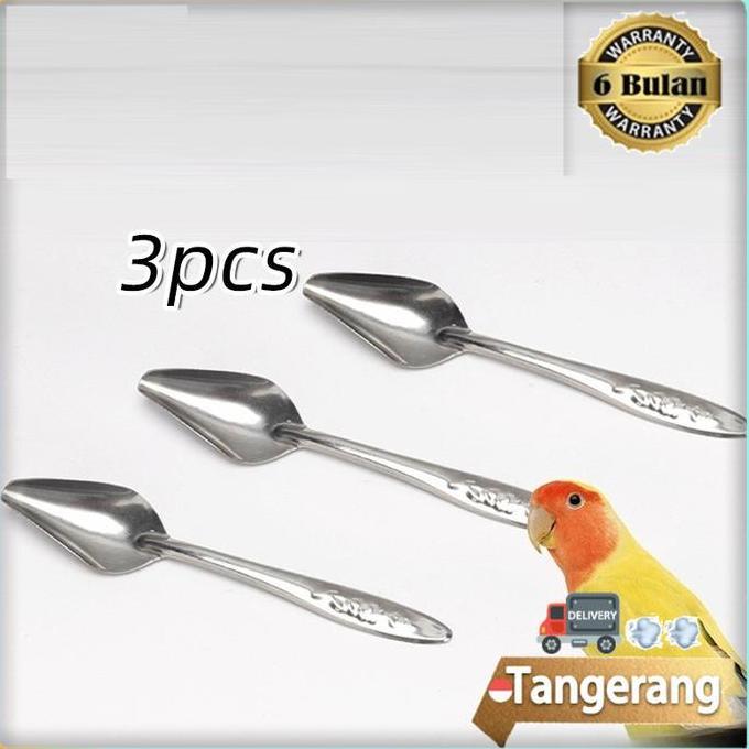 Sendok Lolohan Burung / Alat Pakan Bayi Burung / Sendok Makan Burung Beo