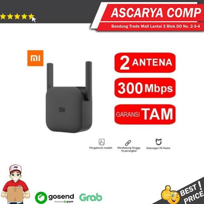 Wizqi- Mi Wifi Repeater Range Extender Pro 300Mbps - Mi Router Repeater Pro
