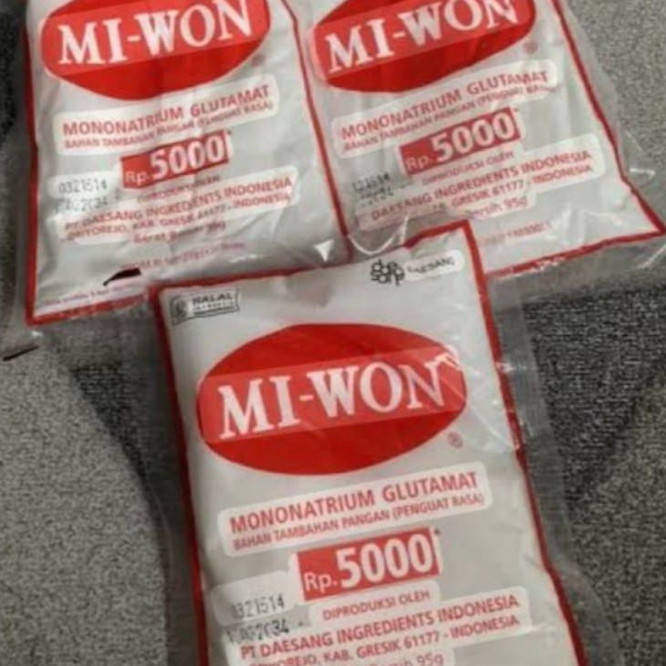 Miwon Seasoning Penyedap Rasa 5000 isi 1 pack (10 pcs)