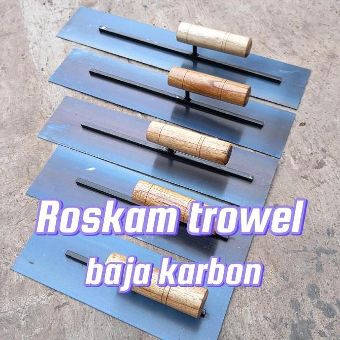 Roskam Acian Baja Karbon Alat Acian Tembok - Paint