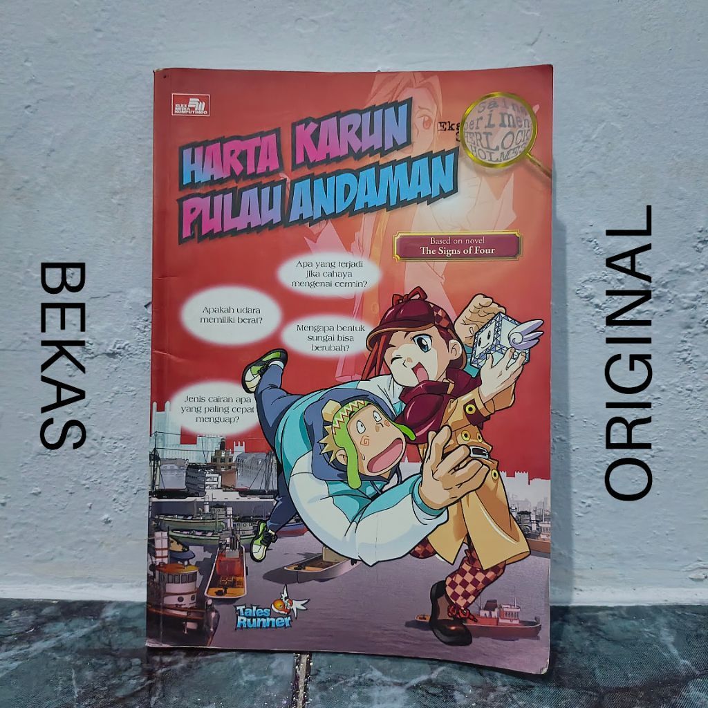 ( BUKU BEKAS ) ( ORIGINAL ) Tales Runner Harta Karun Pulau Andaman Based on novel The Signs of Four