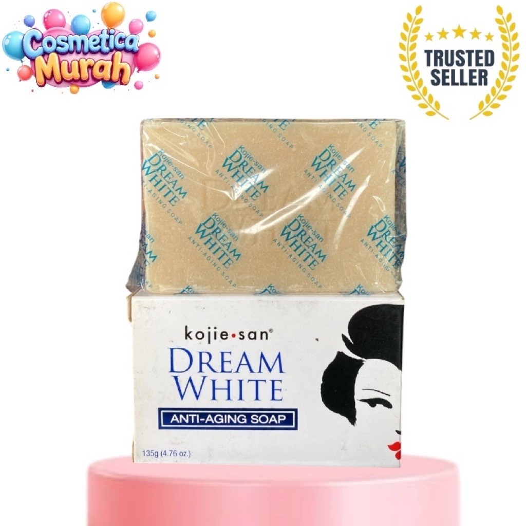 uo,px] KOJIE SAN dream white anti aging soap 135 gr - pencerah dan anti kerutan untuk kulit