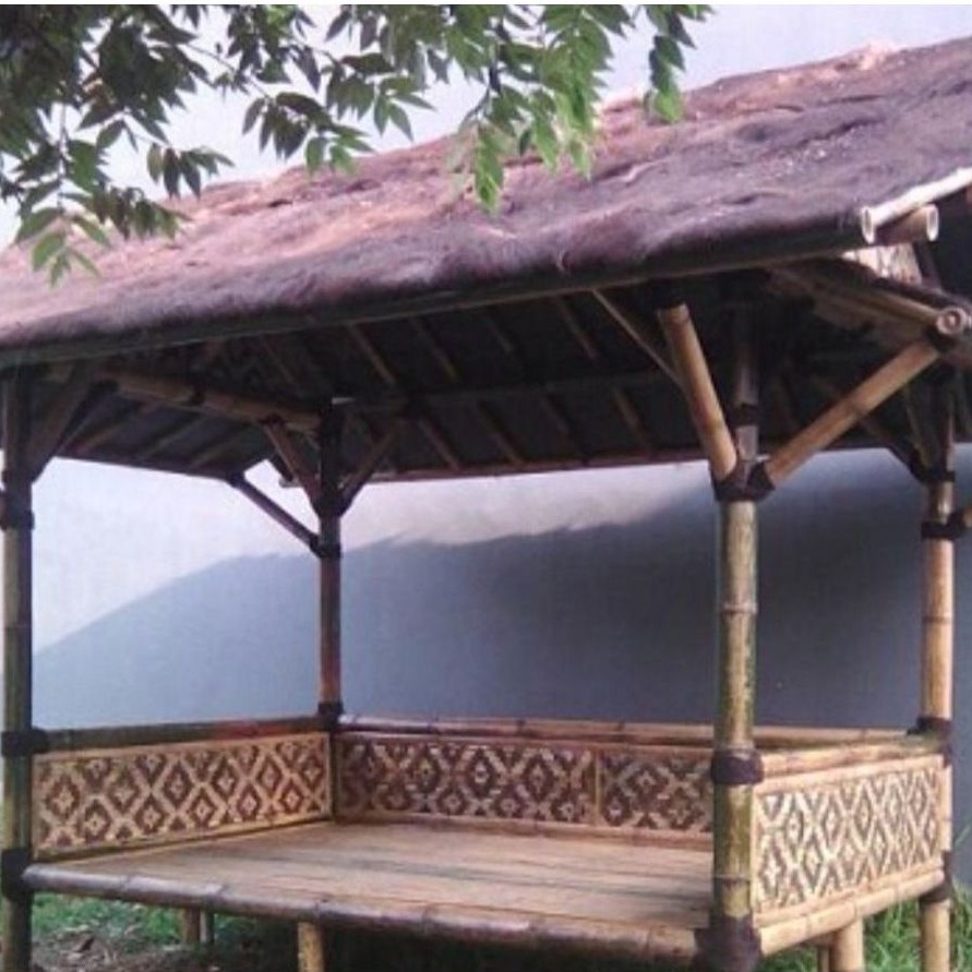 Gazebo bambu