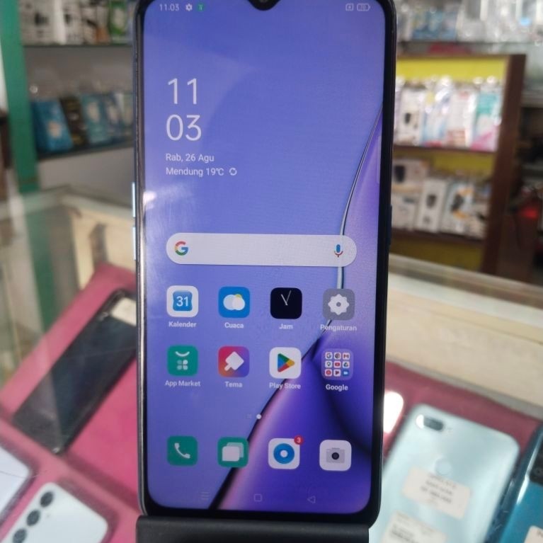 HP SECOND MURAH BERGARANSI OPPO A9 2020 RAM 8+3/128 BATANGAN LCD ORIGINAL
