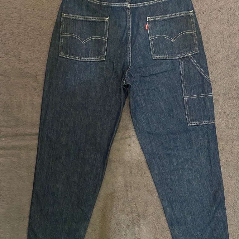 Levi's 562 Loose Taper Carpenter Denim Dark Wash Workwear W34 L32