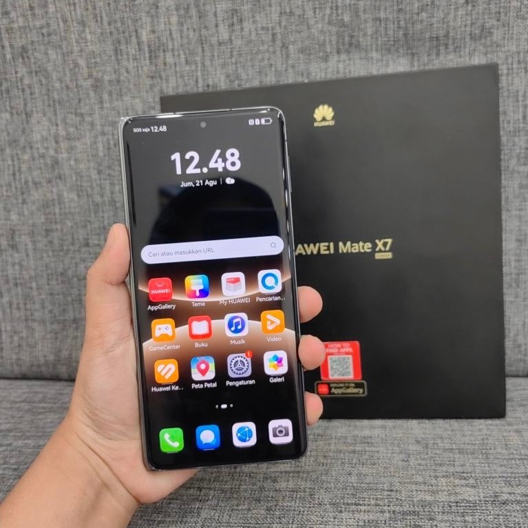 Huawei Mate X7 16/512 Fulset ori resmi no minus garansi