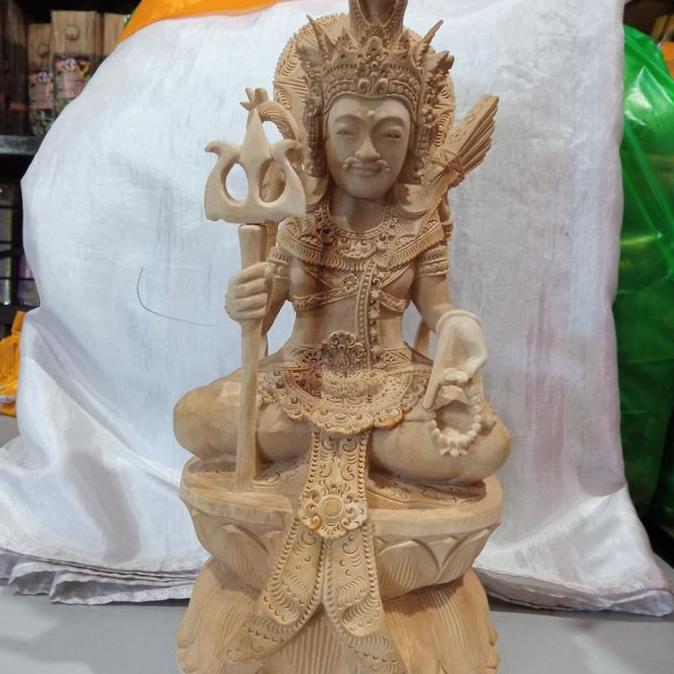 :<:<:<:<] Patung Dewa Siwa Bahan kayu cendana