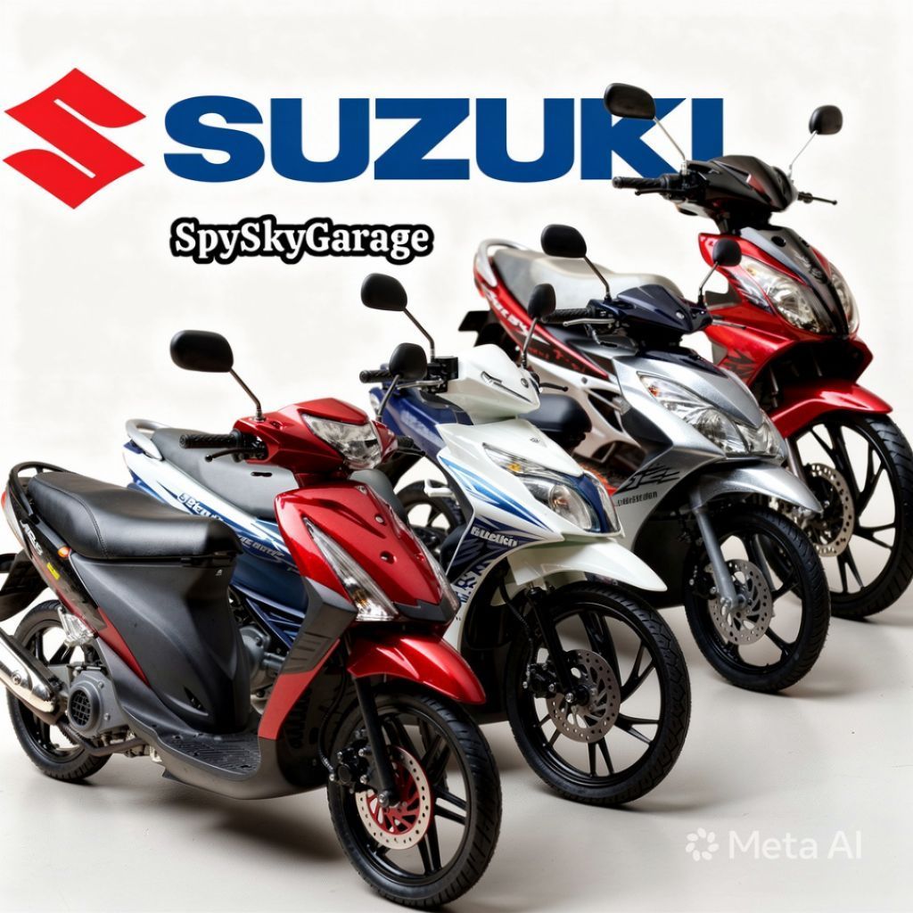 set kelengkapan Suzuki Hayate 125