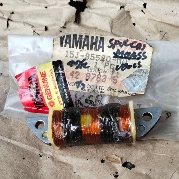 spul cdi spull pengapian spul api spul Yamaha v80 rxs RXS RX king original Japan NOS