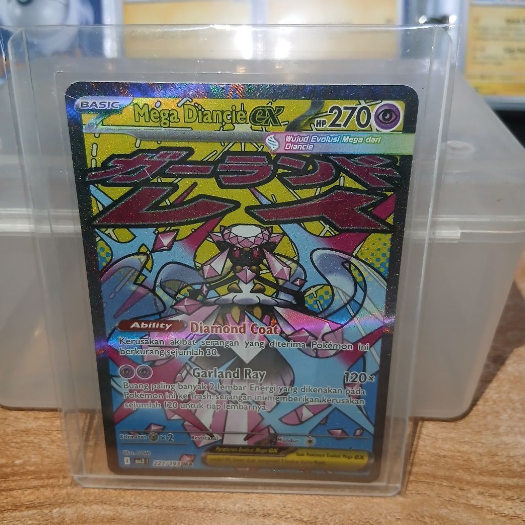 Mega Diancie Ex MA Kartu Pokemon Indonesia