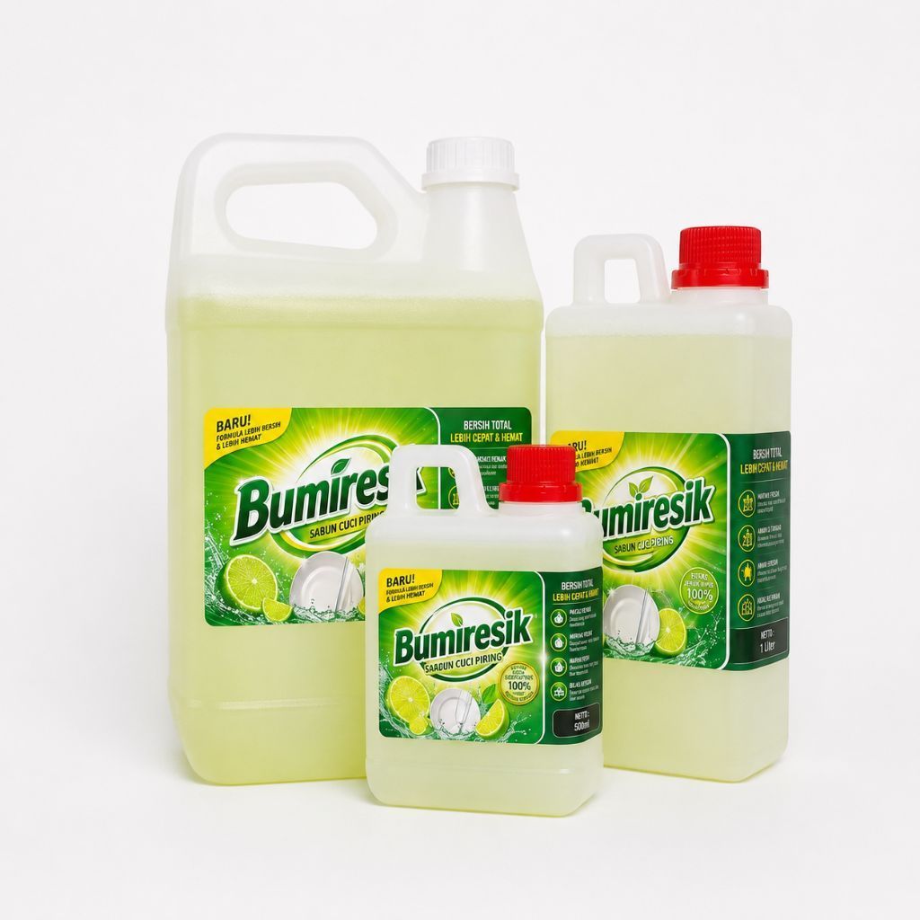 Sunlight | Sabun Cuci Piring Curah Kemasan 5 Liter / 1 Liter / 500ml